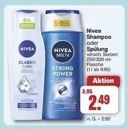 Famila Nord Ost NIVEA Shampoo oder Spülung Angebot