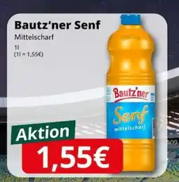 Famila Nord Ost BAUTZ'NER Senf Mittelscharf Angebot
