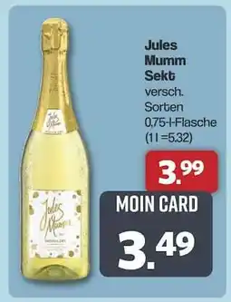 Famila Nord Ost Jules Mumm Sekt Angebot