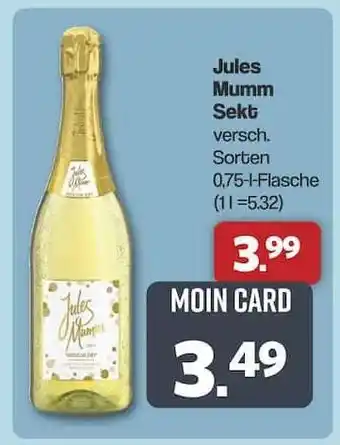 Famila Nord Ost Jules Mumm Sekt Angebot