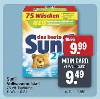 Famila Nord Ost Sunil Vollwaschmittel Angebot