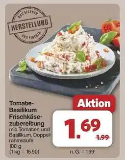 Famila Nord Ost Tomate-Basilikum Frischkäsezubereitung Angebot