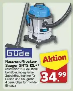 Famila Nord Ost Güde Nass-und-Trockensauger GNTS 12L Angebot