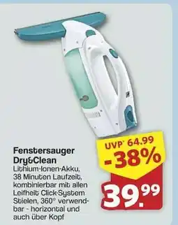 Famila Nord Ost Fenstersauger Dry & Clean Angebot
