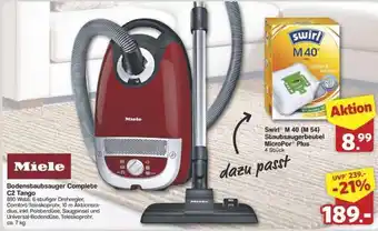Famila Nord Ost Miele Bodenstaubsauger Complete C2 Tango Angebot