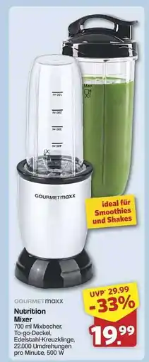 Famila Nord Ost GOURMETmaxx Nutrition Mixer Angebot