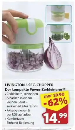 Famila Nord Ost LIVINGTON 3 SEC. CHOPPER Angebot