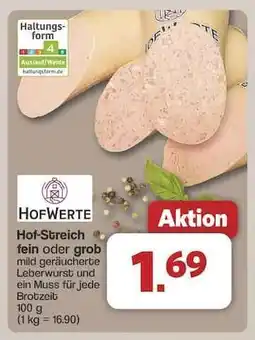 Famila Nord Ost Hof-Streich fein oder grob Angebot