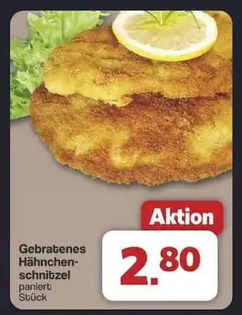 Famila Nord Ost Gebratenes Hähnchenschnitzel Angebot