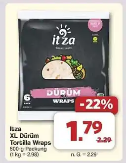 Famila Nord Ost Itza XL Dürüm Tortilla Wraps Angebot