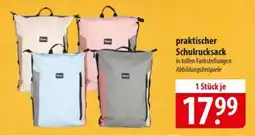 Famila Nord Ost praktischer Schulrucksack Angebot