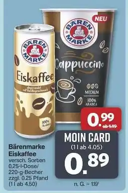 Famila Nord Ost Bärenmarke Eiskaffee Angebot