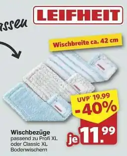 Famila Nord Ost LEIFHEIT Wischbezüge Angebot