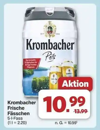 Famila Nord Ost Krombacher Frische-Fässchen Angebot