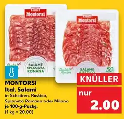 Kaufland MONTORSI Ital. Salami Angebot