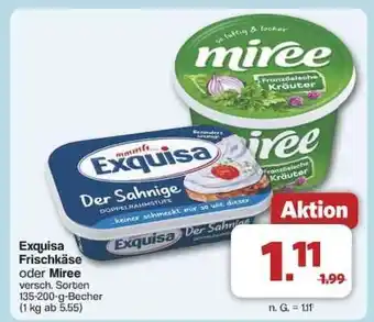 Famila Nord Ost Exquisa Frischkäse oder Miree Angebot