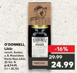 Kaufland O'DONNELL Likör Angebot