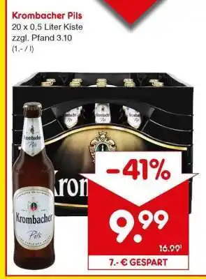 Netto Marken-Discount Krombacher Pils Angebot
