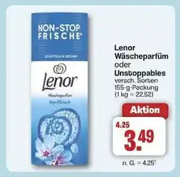Famila Nord Ost Lenor Wäscheparfüm oder Unstoppables Angebot