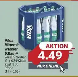 Famila Nord Ost Vilsa Mineralwasser (Glas) Angebot
