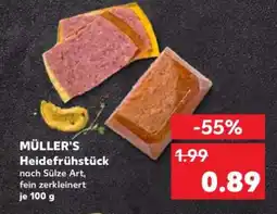 Kaufland MÜLLER'S Heidefrühstück Angebot