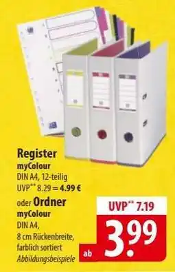 Famila Nord Ost Ordner myColour Angebot