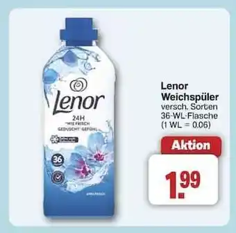 Famila Nord Ost Lenor Weichspüler Angebot