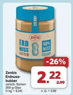 Famila Nord Ost ZENTIS Erdnussbutter Angebot