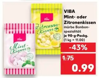 Kaufland VIBA Mint- oder Zitronenkissen Angebot