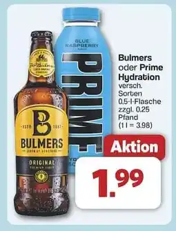 Famila Nord Ost Bulmers oder Prime Hydration Angebot