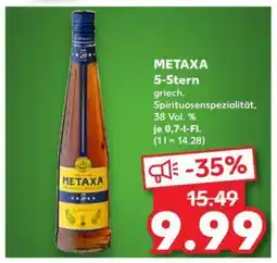 Kaufland METAXA 5-Stern Angebot