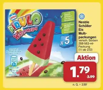 Famila Nord Ost Nestle Schöller Eis Multipackungen Angebot