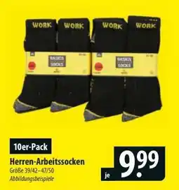 Famila Nord Ost 10er-Pack Herren-Arbeitssocken Angebot