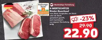 Kaufland K-WERTSCHÄTZE Rinder-Roastbeef Angebot