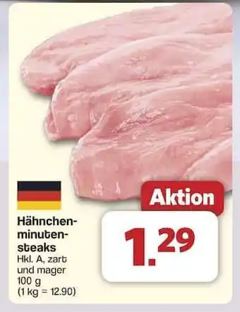 Famila Nord Ost Hähnchen-Minuten-Steaks Angebot