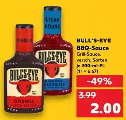 Kaufland BULL'S-EYE BBQ-Sauce Angebot