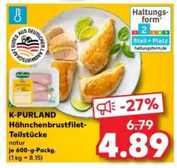 Kaufland K-PURLAND Hähnchenbrustfilet- Teilstücke Angebot