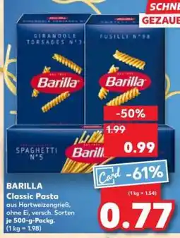Kaufland BARILLA Classic Pasta Angebot