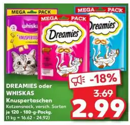 Kaufland DREAMIES oder WHISKAS Angebot