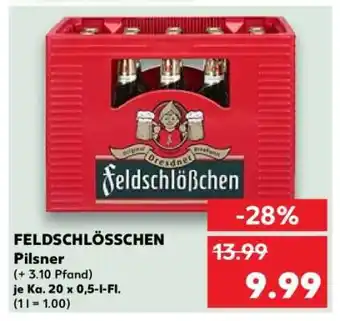 Kaufland FELDSCHLÖSSCHEN Pilsner Angebot