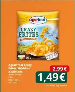 Famila Nord Ost Agrarfrost Crazy Frites, Griddies & Minions Angebot