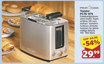 Famila Nord Ost Toaster PC-TA 1279 Angebot