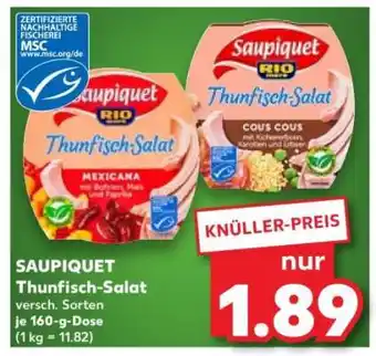 Kaufland SAUPIQUET Thunfisch-Salat Angebot
