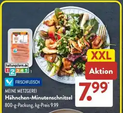 Aldi Süd Hähnchen-Minuten-schnitzel Angebot