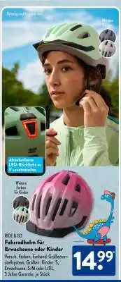 Aldi Süd Fahrradhelm für Erwachsene oder Kinder Angebot