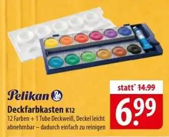 Famila Nord Ost Pelikan Deckfarbkasten K12 Angebot