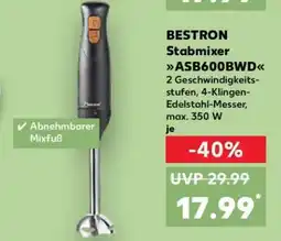 Kaufland BESTRON Stabmixer ASB600BWD Angebot