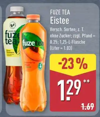 Aldi Nord Fuze Tea Eistee Angebot