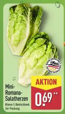 Aldi Nord Mini-Romana- Salatherzen Angebot