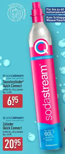 Aldi Nord Sodastream Tauschzylinder Quick Connect Angebot
